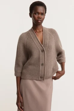 Iris von Arnim FALLOU BUTTON-Damen Cardigans