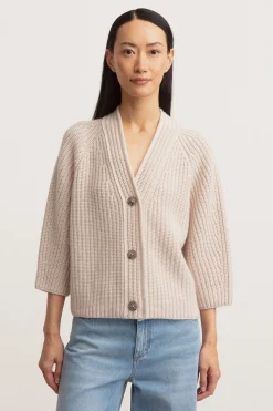 Iris von Arnim FALLOU BUTTON-Damen Cardigans