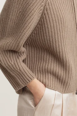 Iris von Arnim FALLOU ZIP-Damen Strickjacken | Cardigans