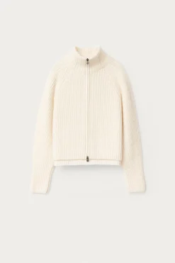 Iris von Arnim FALLOU ZIP LONG-Damen Cardigans
