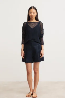Iris von Arnim LARENO-Damen Pullover | Leinen