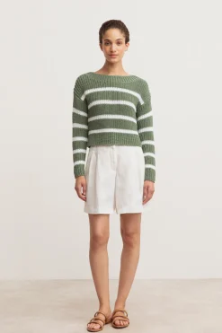 Iris von Arnim NELE STRIPES-Damen Pullover