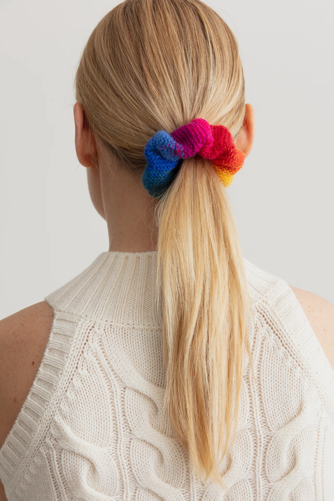 Iris von Arnim RAINBOW SCRUNCHIE-Damen Home